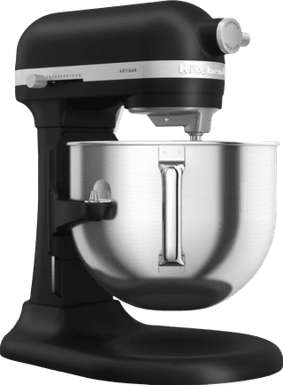 KitchenAid Artisan Bowl-Lift 5KSM70SHXEBM Mattschwarz
