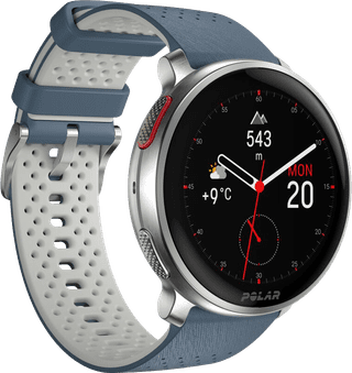 Polar Vantage V3 Silber/Blau