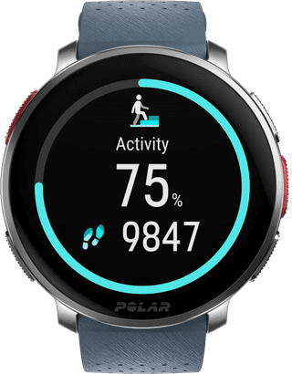 Polar Vantage V3 Silber/Blau