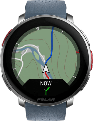 Polar Vantage V3 Silber/Blau