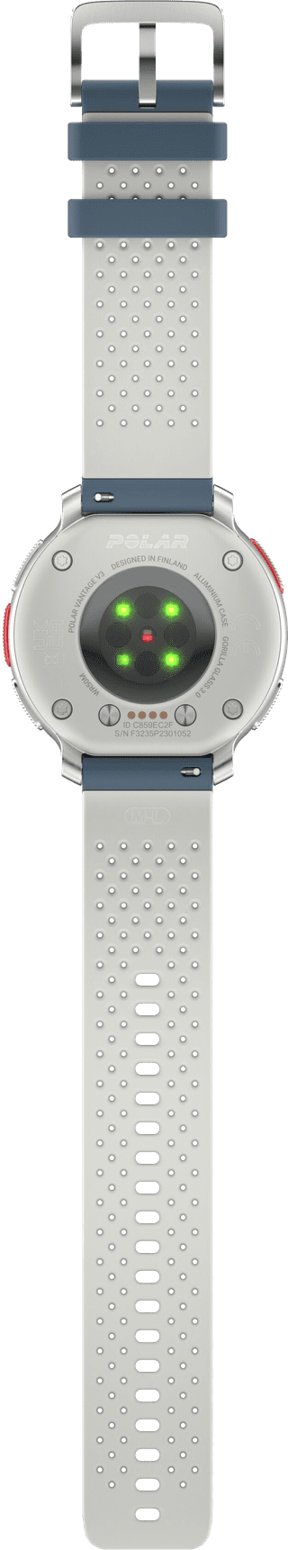 Polar Vantage V3 Silber/Blau