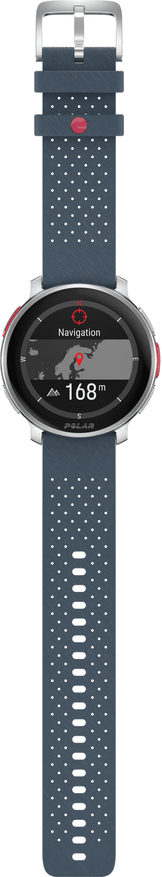 Polar Vantage V3 Silber/Blau