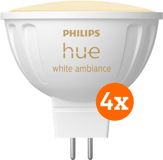 Philips Hue Spot White Ambiance MR16 4er-Pack