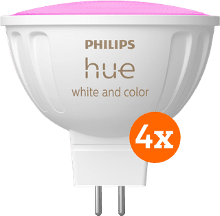 Philips Hue Spot White & Color MR16 4er-Pack