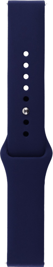 BlueBuilt Silicone Strap Blue for Samsung/Garmin 20mm