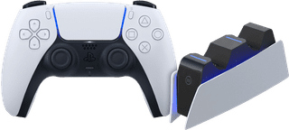 Kabelloser Controller Sony PlayStation 5 DualSense + BlueBuilt-Ladestation