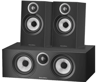 Bowers & Wilkins HTM6 S3 + 607 S3 (Paar) Schwarz
