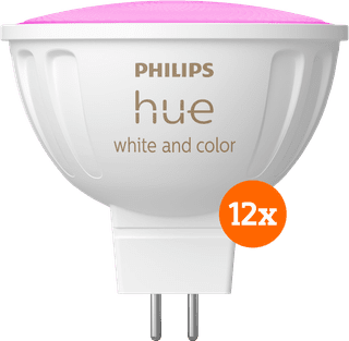 Philips Hue Spot White and Color MR16 12-pack