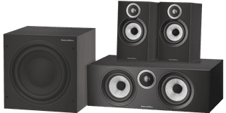 Bowers & Wilkins HTM6 S3 + 606 S3 + ASW610 Schwarz