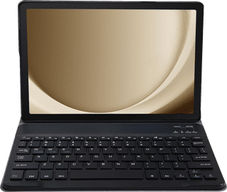 Just in Case Premium Samsung Galaxy Tab A9 Plus Tastaturhülle QWERTZ Schwarz