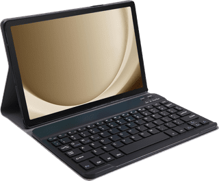 Just in Case Premium Samsung Galaxy Tab A9 Plus Tastaturhülle QWERTZ Schwarz
