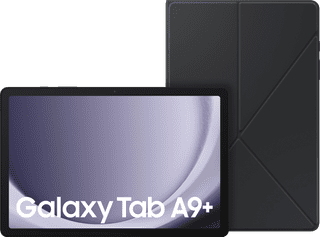 Samsung Galaxy Tab A9 Plus 11 Zoll 64GB Wi-Fi Grau + Book Case Schwarz
