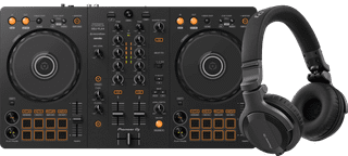 Pioneer DJ DDJ-FLX4 + Pioneer DJ HDJ-CUE1