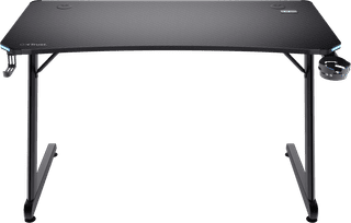 Trust GXT709 Luminus RGB Gaming-Schreibtisch Schwarz