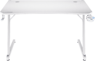 Trust GXT709 Luminus RGB Gaming-Schreibtisch Weiß