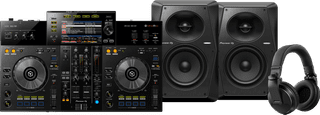 Pioneer DJ XDJ-RR + Pioneer DJ HDJ-X5 Schwarz + Pioneer VM50 (Paar)