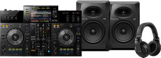 Pioneer DJ XDJ-RR + Pioneer DJ HDJ-X5 Schwarz + Pioneer VM80 (Paar)
