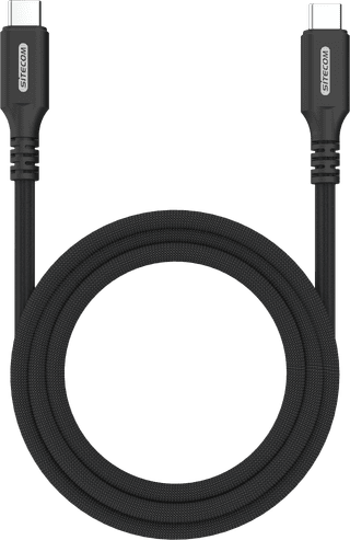 Sitecom USB-C-auf-USB-C-Full-Feature-Kabel 1,2 Meter
