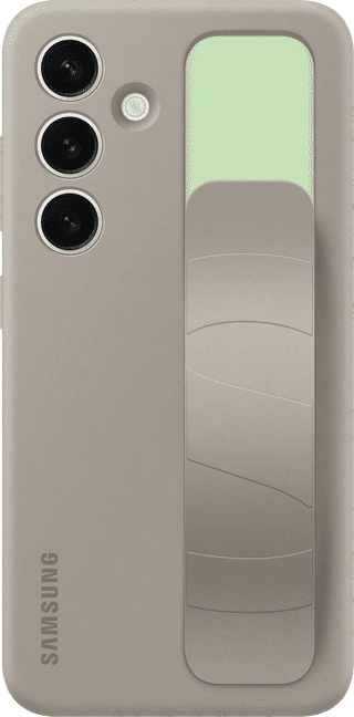 Samsung Galaxy S24 Standing Grip Back Cover Cream