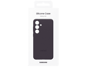 Samsung Galaxy S24 Backcover aus Silikon Dunkellila