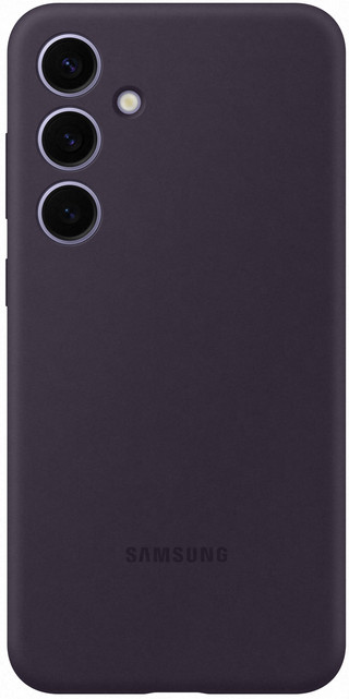 Samsung Galaxy S24 Plus Silicone Back Cover Dark Purple