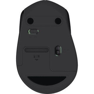 Logitech M330 Silent Plus Kabellose Maus Schwarz
