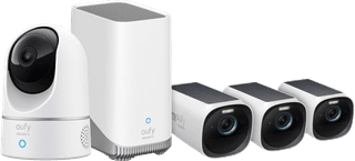 Eufycam 3 3-Pack + Eufy Indoor Cam 2K Pan & Tilt