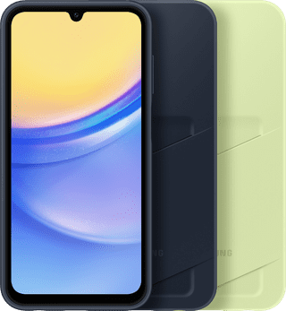 Samsung Galaxy A15 4G/5G Card Slot Backcover Gelb