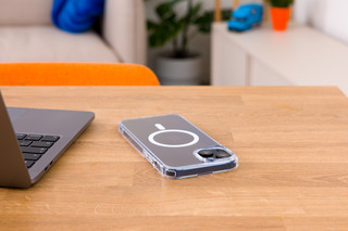 BlueBuilt Protective Back Cover with MagSafe iPhone 15 Plus Transparent