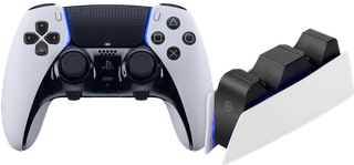 Sony PlayStation 5 DualSense Edge + BlueBuilt Ladestation
