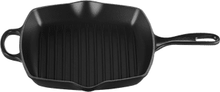 Le Creuset Skillet Square Grill Pan 26cm Black