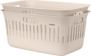 Brabantia Collect-It Laundry Basket 40L - Set of 2 - Beige