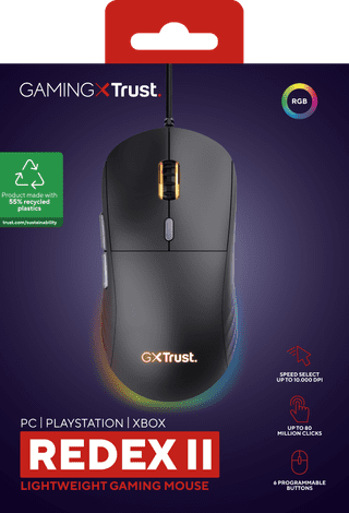 Trust GXT 925 Redex II Gaming-Maus