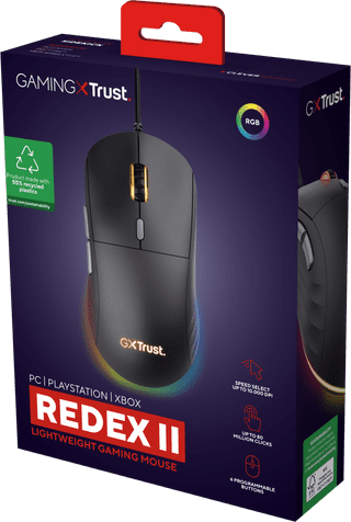 Trust GXT 925 Redex II Gaming-Maus
