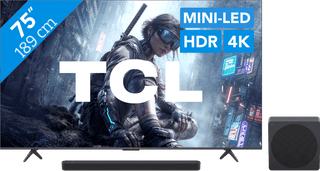TCL QD Mini LED 75" T8D (2026) + TCL A65K