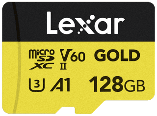 Lexar Professional microSDXC GOLD 128GB 100 MB/s