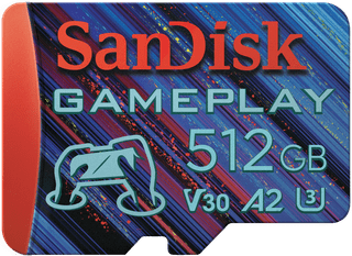 SanDisk microSDXC Gameplay 512GB 130 MB/s
