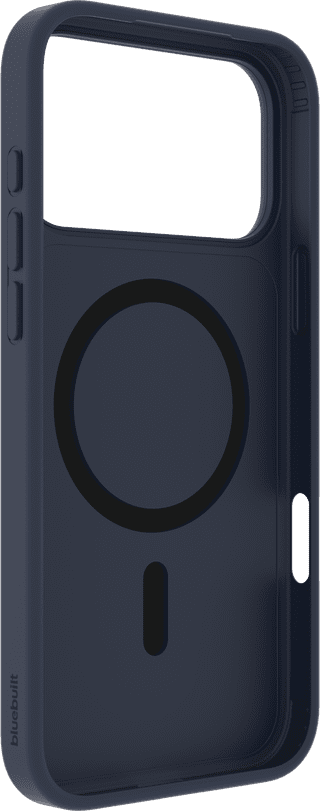 BlueBuilt MagSafe Hülle iPhone 18 Pro Max Blau + Powerbank 5.000 mAh Grau
