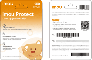 Imou Protect Basis Servicekarte 1 Jahr