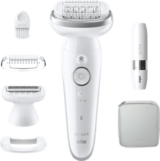 Braun Silk·épil 9 9-341 Weiß/Silber