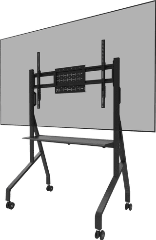 Neomounts MOVE Go FL50-525BL1 Moveable Floor Mount Black