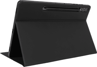 BlueBuilt Samsung Galaxy Tab S10 Plus / Tab S9 Plus / Tab S9 FE Plus Book Case Schwarz