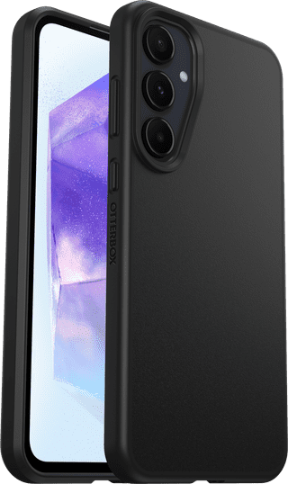 OtterBox React Samsung Galaxy A55 Back Cover Black