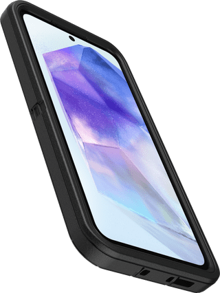 OtterBox Defender Samsung Galaxy A55 Back Cover Black