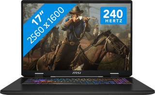 MSI Sword 17 HX B14VGKG - 17" - Intel Core i7 (14. Gen) - 16GB RAM/1TB SSD - RTX 4070