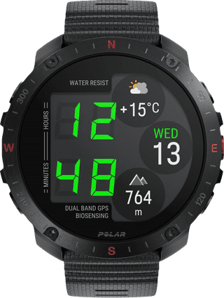 Polar Grit X 2 Pro Black