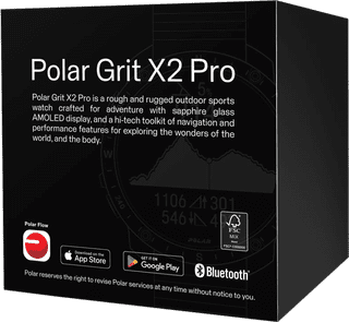 Polar Grit X 2 Pro Silber