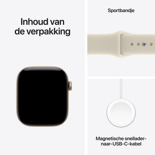 Apple Watch Series 12 Cellular 42mm Gold Sport Band S/M