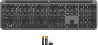 Logitech Signature Slim K950 Kabellose Tastatur QWERTZ Schwarz