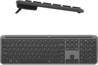 Logitech Signature Slim K950 Kabellose Tastatur QWERTZ Schwarz